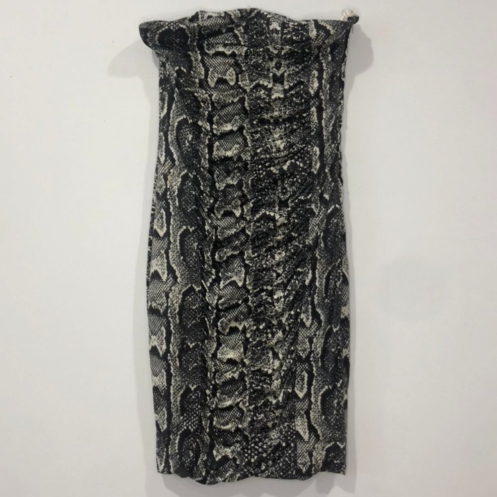 Snake Skin Mini Dress